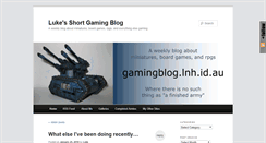 Desktop Screenshot of gamingblog.lnh.id.au